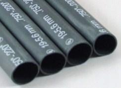 1.5 Inch Heavy Wall Adhesive Lined Heat Shrink Tubing - 4 Foot Length (Black)