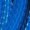 Braided Expandable Wire Sleeving 1/4" 10 ft Roll Blue