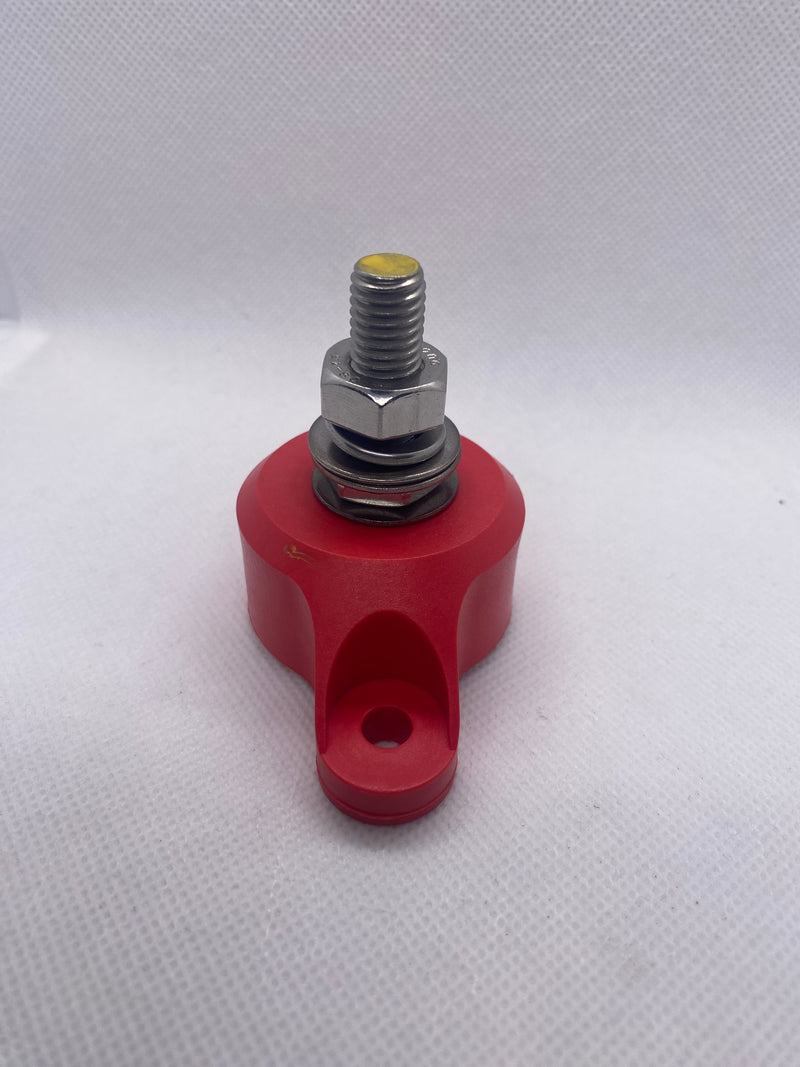 77510M0N02 Heavy Duty Single Point Power Posts Red