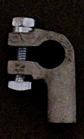 Battery Terminal Elbow Copper Tinned - Negative - Left Facing 1/0 AWG