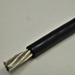 2/0 AWG Gauge Battery Cable Tinned Copper Marine Wire Black by the foot