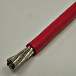 2/0 AWG Gauge Battery Cable Tinned Copper Marine Wire Red by the foot