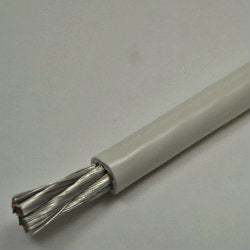 6 AWG Gauge Battery Cable Tinned Copper Marine Wire White by the foot
