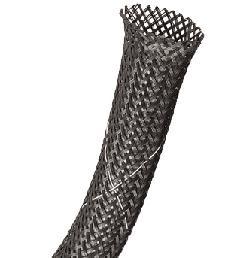 Flame Retardant (FR) PET Expandable Braided Sleeving 1/2" 10 ft Roll