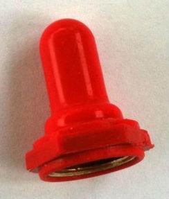Red Silicone Rubber Boot for Metal Bat Toggle Switch