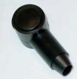Lug or Ring Terminal Boot for Single Stud fits 4/0 AWG - Black