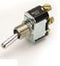 Metal Bat Toggle Switch SPDT (Momentary) (On)-Off-(On)